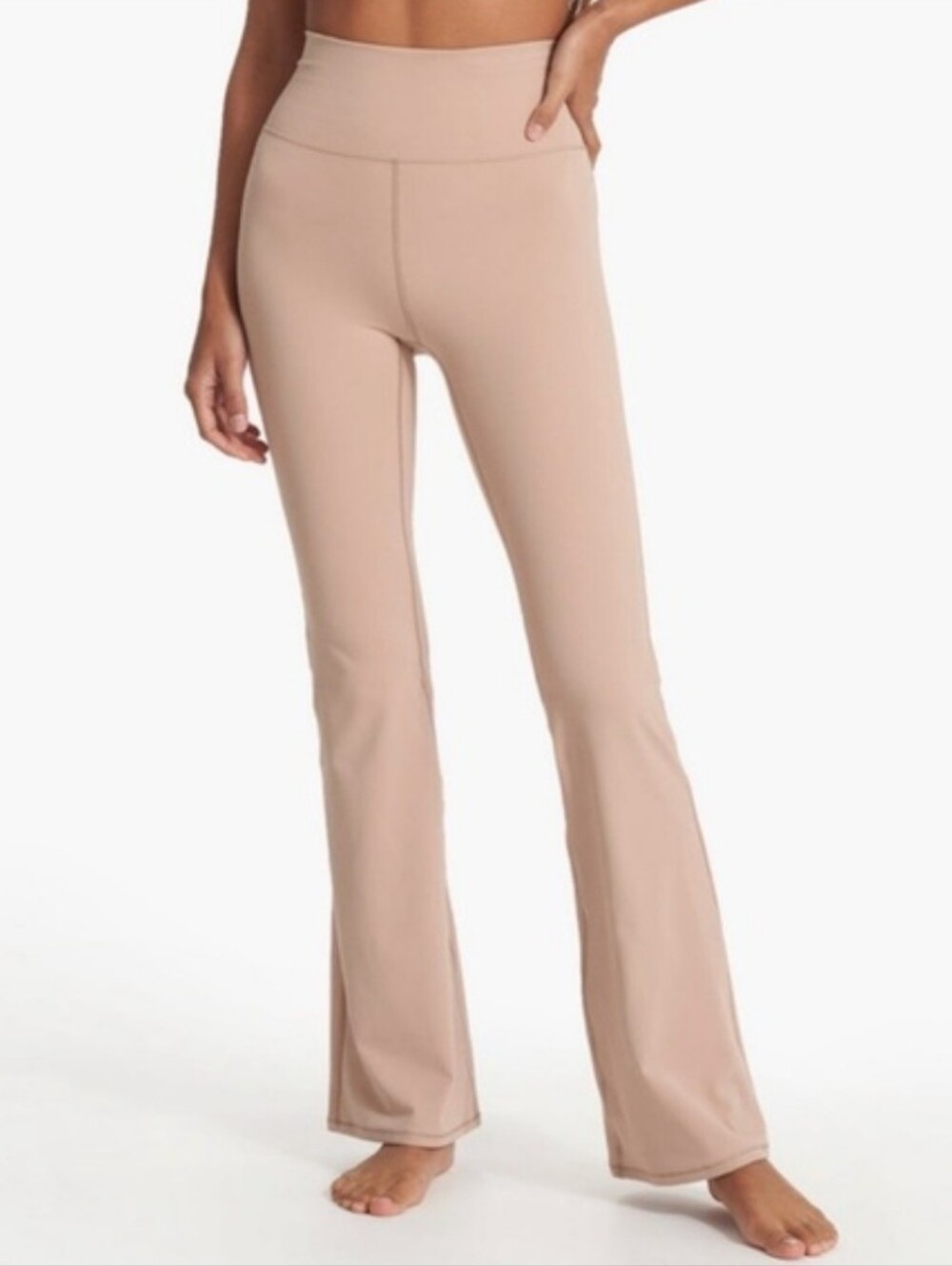 Vuori Flare Nude Leggings Size Small New No Tags